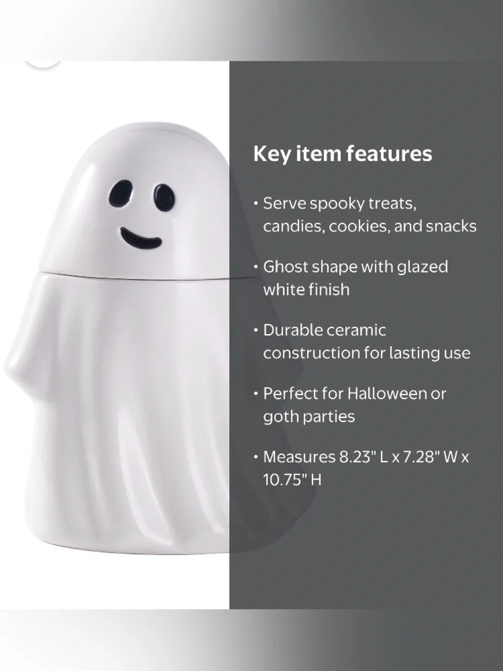 NIB Ways to Celebrate Ghost 👻 Cookie Jar